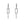 Load image into Gallery viewer, Diamante - Three Link Pavé Earrings