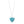 Load image into Gallery viewer, Open Heart Necklace - Larimar

