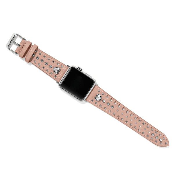Pretty Tough Heart Watch Band - Pink Sand