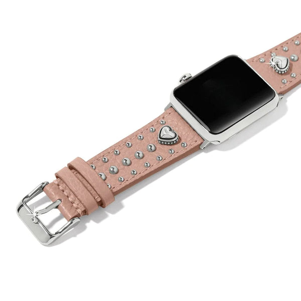 Pretty Tough Heart Watch Band - Pink Sand