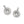 Load image into Gallery viewer, Flora Petite Post Drop Earrings