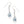 Load image into Gallery viewer, Sydney Daisy Drop French Wire Earrings