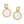 Load image into Gallery viewer, Del Mar Charm Hoop Earrings
