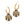 Load image into Gallery viewer, Twilight Waters Shell Hoop Earrings