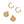 Load image into Gallery viewer, Twilight Waters Shell Hoop Earrings