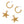 Load image into Gallery viewer, Twilight Waters Starfish Hoop Earrings