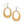 Load image into Gallery viewer, Meridian Geo Open Hoop French Wire Earrings