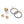 Load image into Gallery viewer, Pretty Tough Petite Heart Post Earrings