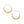 Load image into Gallery viewer, Palm Canyon Large Hoop Earrings Gold
