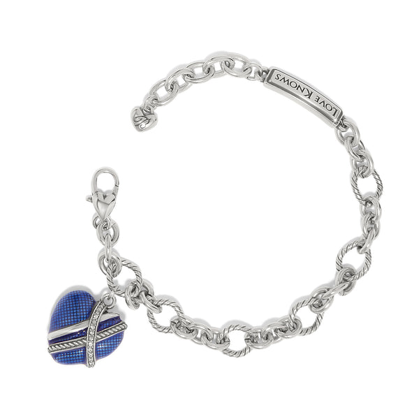 One Heart Link Bracelet