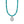 Load image into Gallery viewer, Mosaic Turquoise Teardrop Necklace