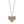 Load image into Gallery viewer, Pebble Edge Heart Necklace
