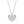 Load image into Gallery viewer, Pebble Edge Heart Necklace