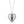 Load image into Gallery viewer, Pretty Tough Gem Heart Necklace black