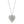 Load image into Gallery viewer, Pretty Tough Gem Heart Necklace black