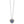 Load image into Gallery viewer, Adela Heart Mini Necklace Blue