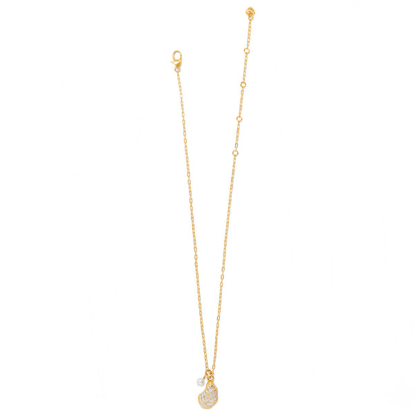 Sunset Cove Oyster Duo Necklace