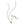 Load image into Gallery viewer, Mosaic Heart Two Tone Necklace