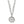 Load image into Gallery viewer, Mosaic Round Two Tone Pendant Necklace