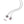 Load image into Gallery viewer, Americana Heart Necklace