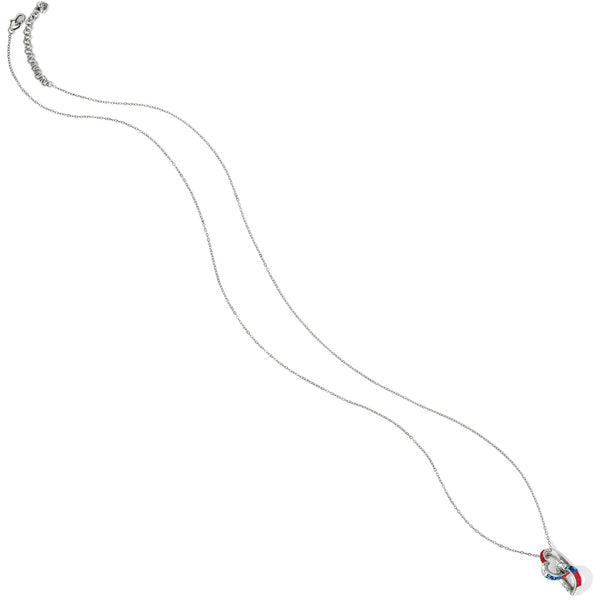Spectrum Hearts Long Necklace