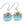 Load image into Gallery viewer, Sun Splash Earrings Larimar and Sand
