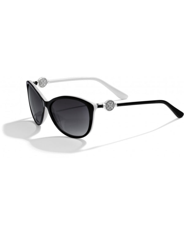 Ferrara Sunglasses Blk/White