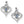 Load image into Gallery viewer, Alcazar Heart Glint Post Drop Earrings