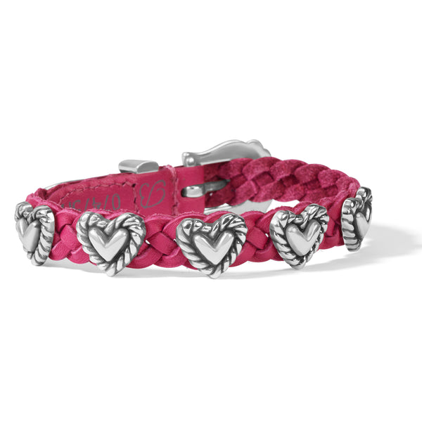 Roped Heart Braid Bandit Bracelet