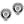 Load image into Gallery viewer, Shimmer Heart Mini Post Earrings