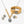 Load image into Gallery viewer, Golden Moon Ring