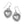 Load image into Gallery viewer, Telluride Heart French Wire Earrings