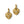 Load image into Gallery viewer, Espirit Heart Post Drop Earrings