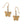 Load image into Gallery viewer, Everbloom Flutter French Wire Earrings