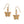 Load image into Gallery viewer, Everbloom Flutter French Wire Earrings
