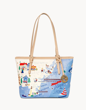Down the Shore Small Tote - Jenna Jane's Jewelry
