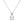 Load image into Gallery viewer, Pearl Bezel CZ Necklace (Silver)
