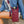 Load image into Gallery viewer, Dark Cherry HydroBag® with Cherry and Black Striped Strap
