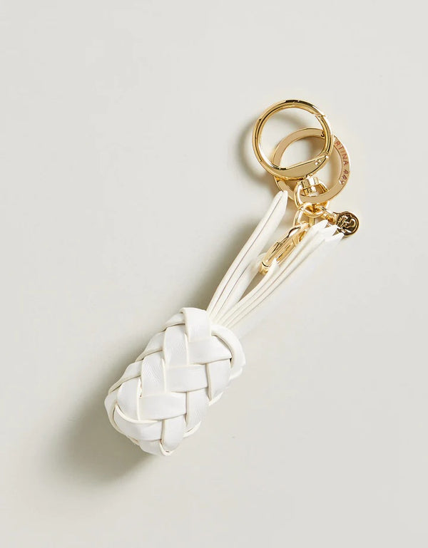 Pineapple Keychain - White