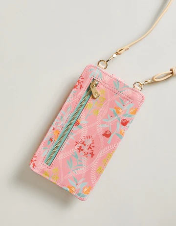 Lily Phone Crossbody - Queenie Topiary Pink