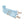 Load image into Gallery viewer, Blue Scallop Print HydroBag®
