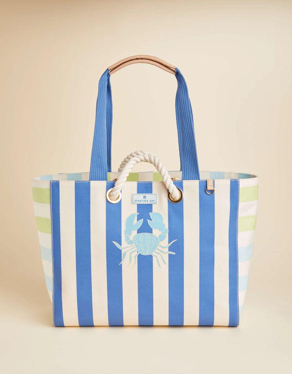 Beach Tote Overboard Stripe