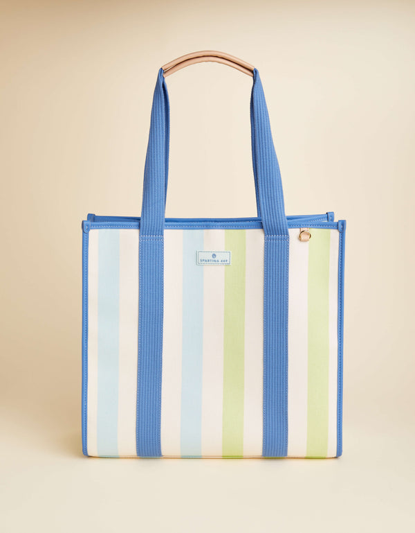 Large Tote Overboard Stripe