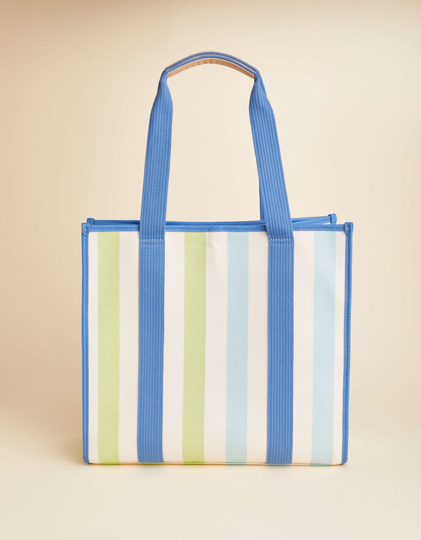 Large Tote Overboard Stripe