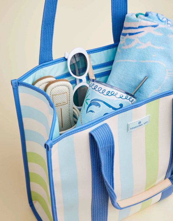 Large Tote Overboard Stripe