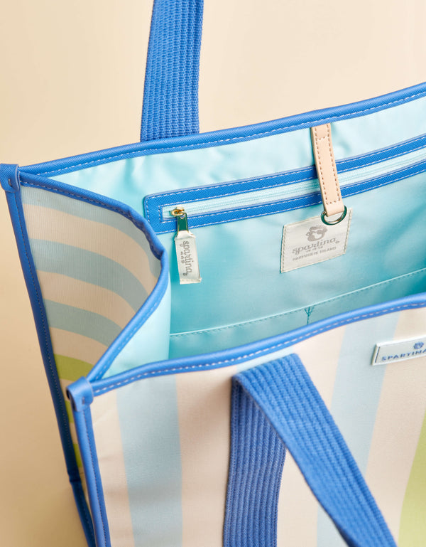 Large Tote Overboard Stripe