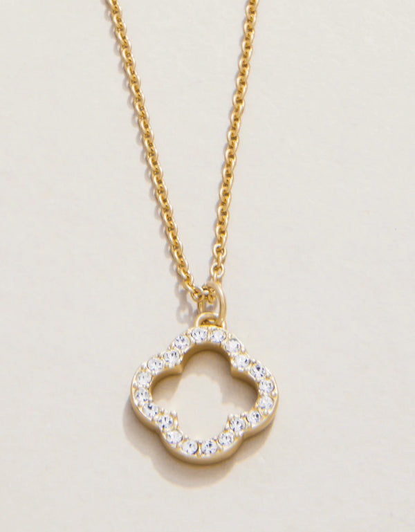 Lucky One Quatrefoil Sea La Vie Necklace