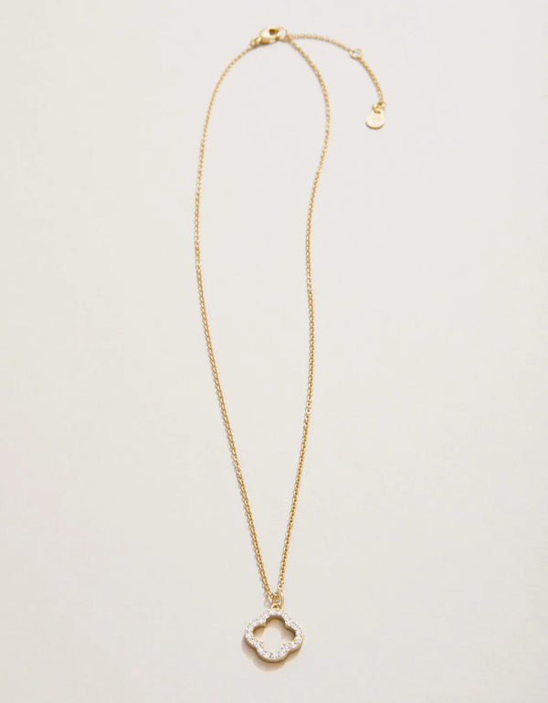 Lucky One Quatrefoil Sea La Vie Necklace