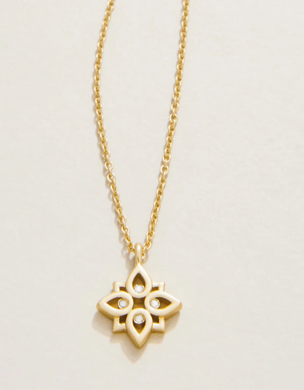 Never Give Up Lotus Sea La Vie Necklace