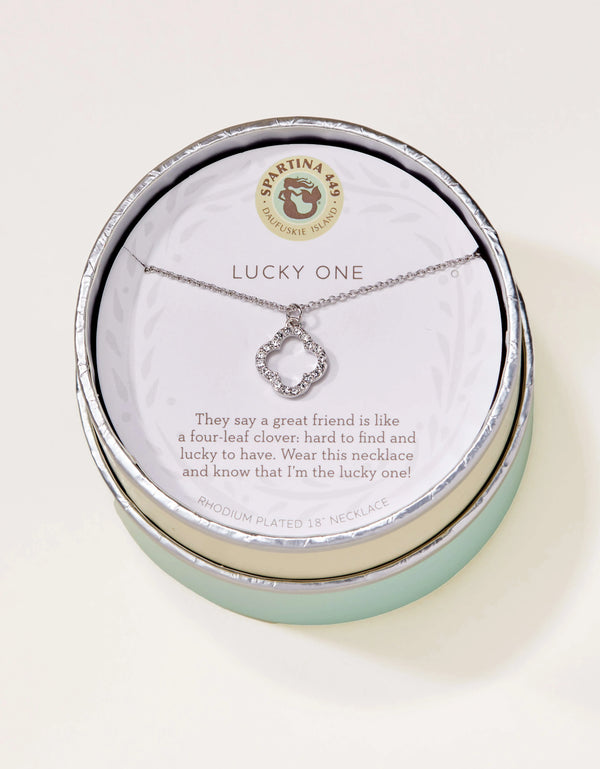 Lucky One Quatrefoil Sea La Vie Necklace